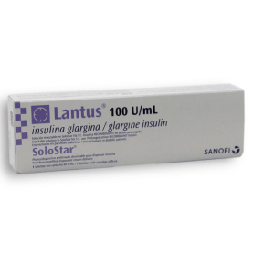 LANTUS CART 100 UI X 3 ML