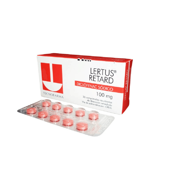 LERTUS RETARD 100 MG X 30 COMPRIMIDOS
