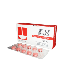LERTUS RETARD 100 MG X 30 COMPRIMIDOS