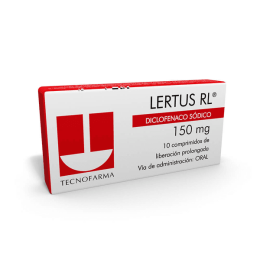 LERTUS RL COM 150 MG X 10