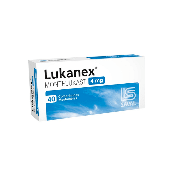 LUKANEX COM MAS 4 MG X 40