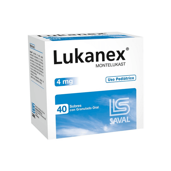 Lukanex Pediátrico 4mg x 40 sobres