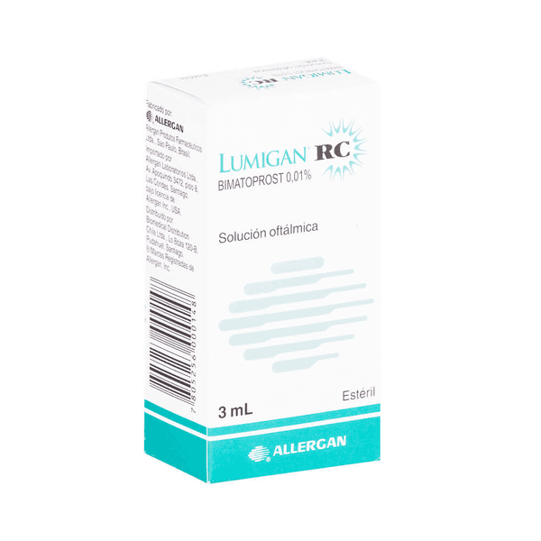 LUMIGAN RC SOLUCION OFTALMICA 0,01% X 3 ML