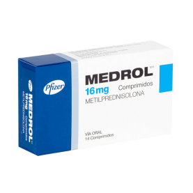 MEDROL COM 16 MG X 14