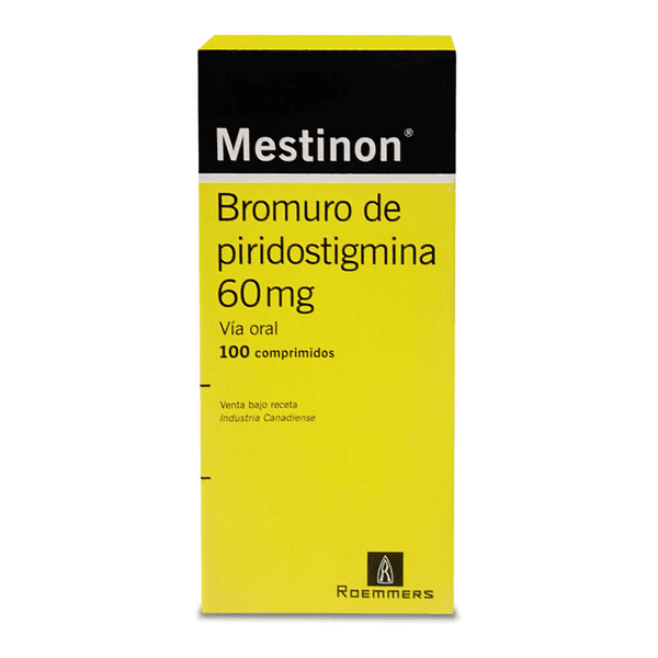 MESTINON 60 MG X 100 COMPRIMIDOS