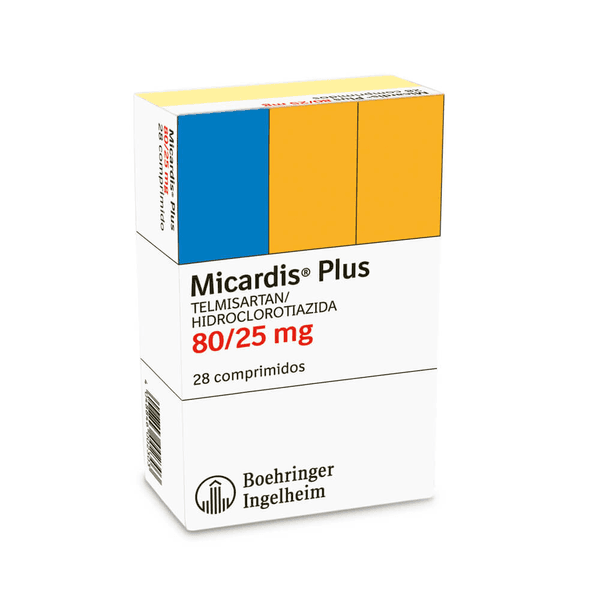 MICARDIS PLUS  80/25MG X 28 COMPRIMIDOS