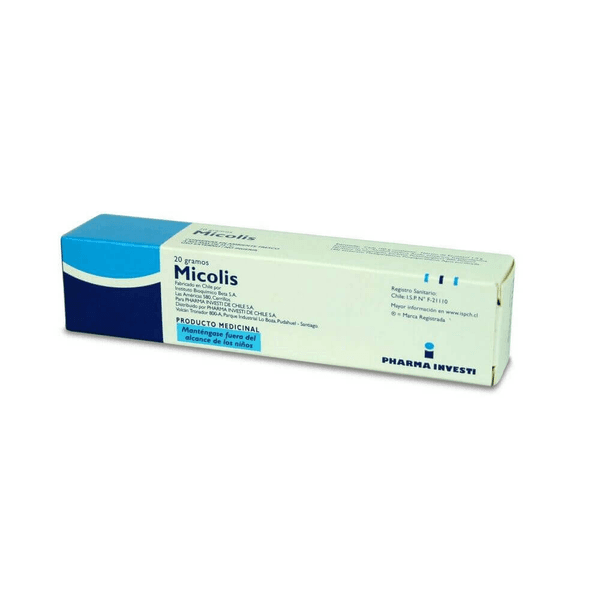 MICOLIS 1% X 20 GR CREMA TÓPICA