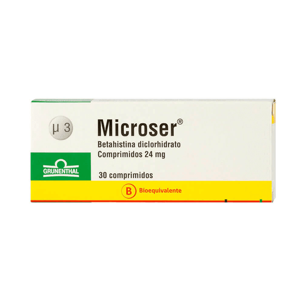 MICROSER 24 MG X 30 COMPRIMIDOS