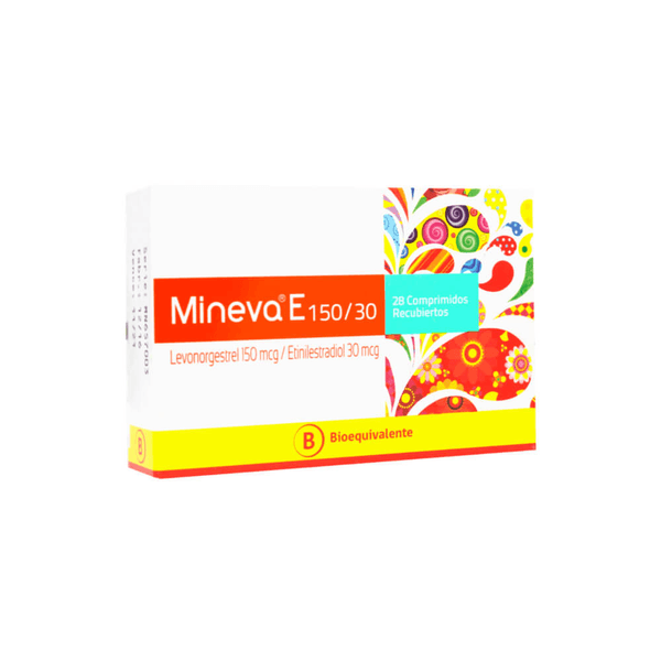 MINEVA E X 28 COMPRIMIDOS RECUBIERTOS (BE)