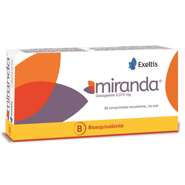 MIRANDA 0,075 MG X 28 COMPRIMIDOS