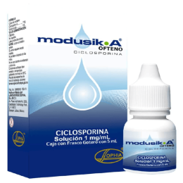 MODUSIK A SOLUCION OFTALMICA 0,1% X 5 ML
