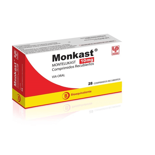 Monkast 10 mg x 28 comprimidos