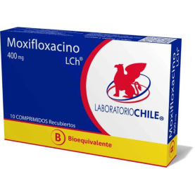 MOXIFLOXACINO COM 400 MG X 10 