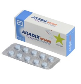 ARADIX XR RETARD 20 MG X 30