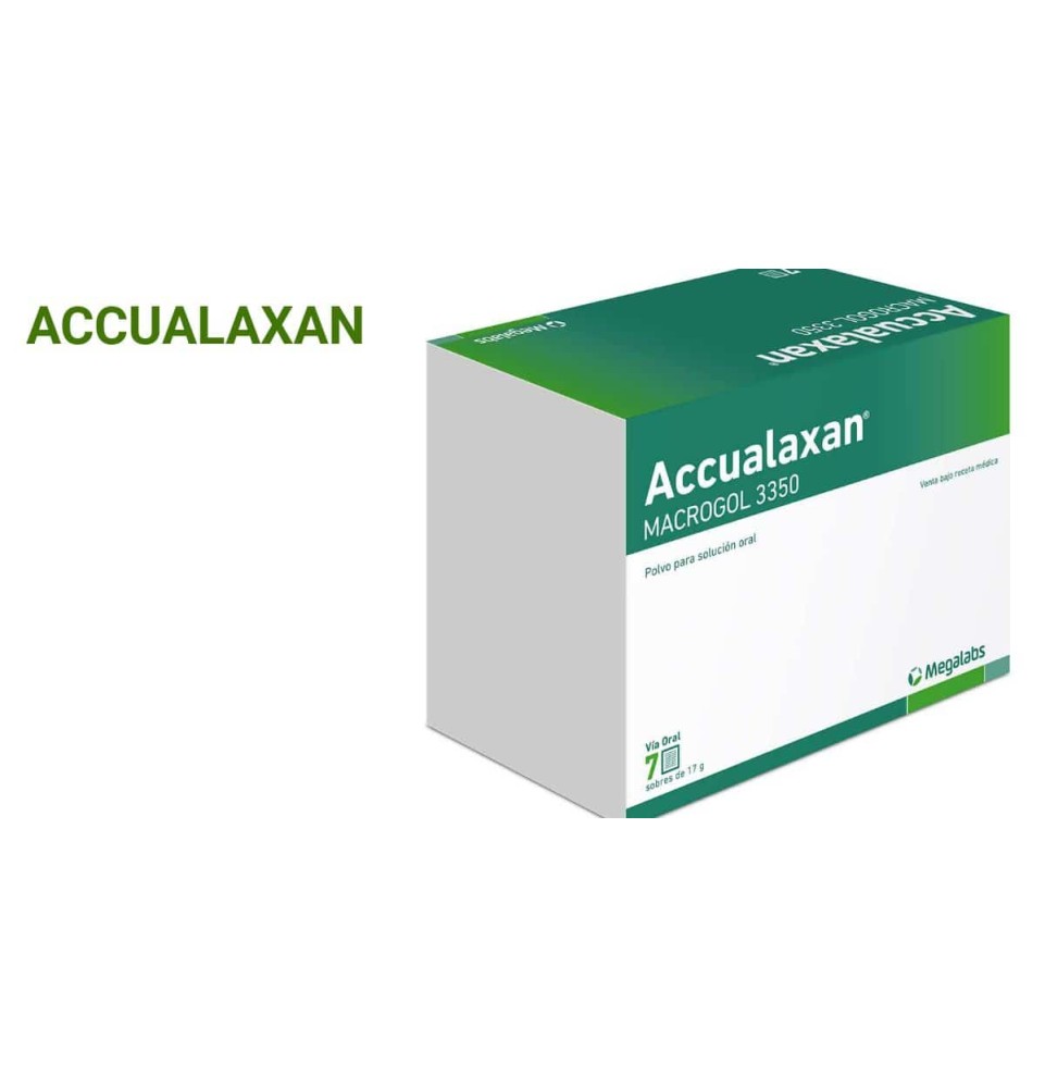 Accualaxan 17 mg x 7 SOBRES