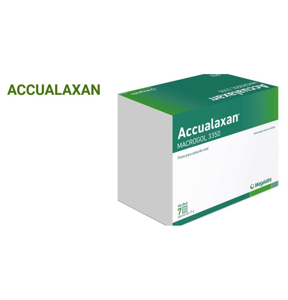 Accualaxan 17 mg x 7 sobres