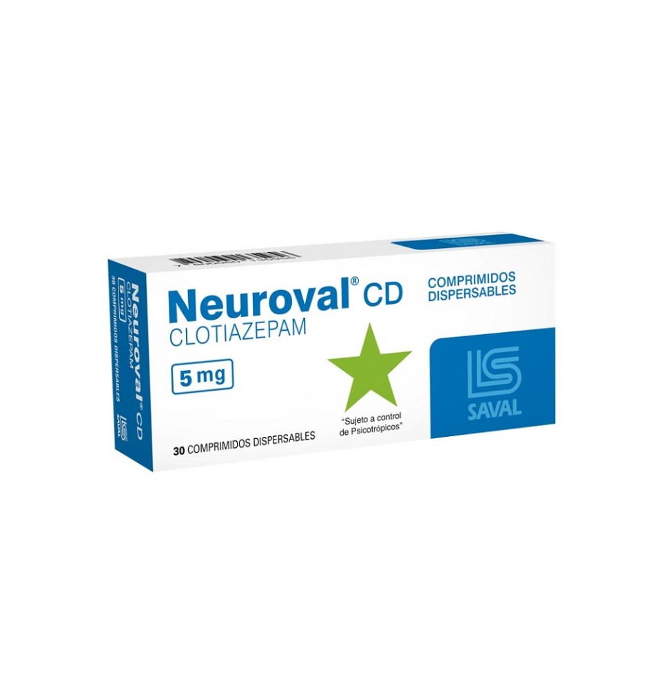 Neuroval CD 5 mg x 30