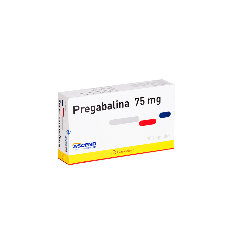 Pregabalina 75 mg x 30 