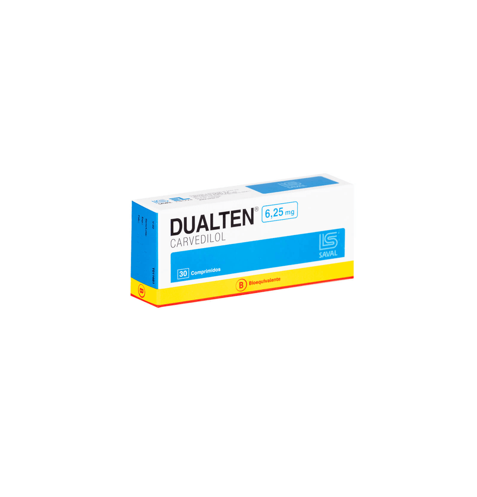 DUALTEN 6,25 MG X 30