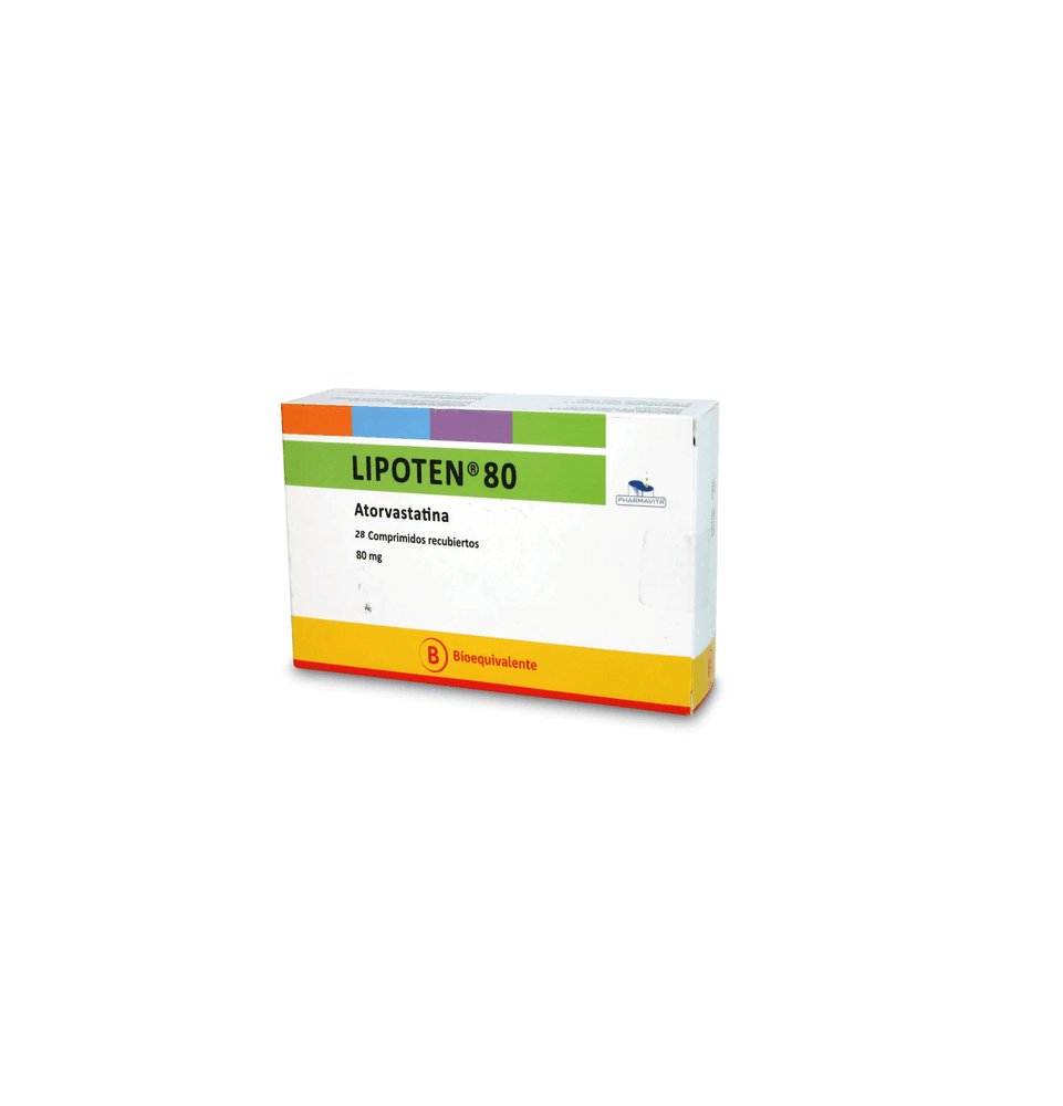 Lipoten 80 mg x 28