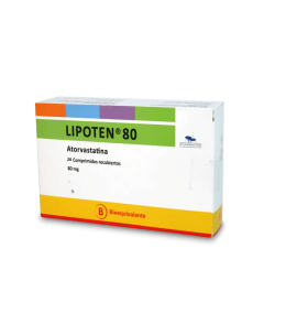 LIPOTEN 80 MG X 28