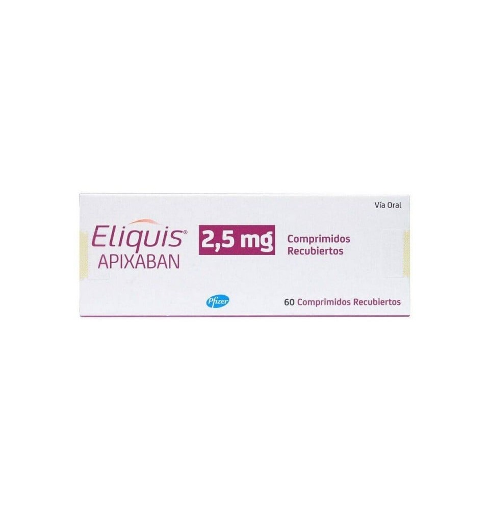 ELIQUIS 2,5 MG X 60