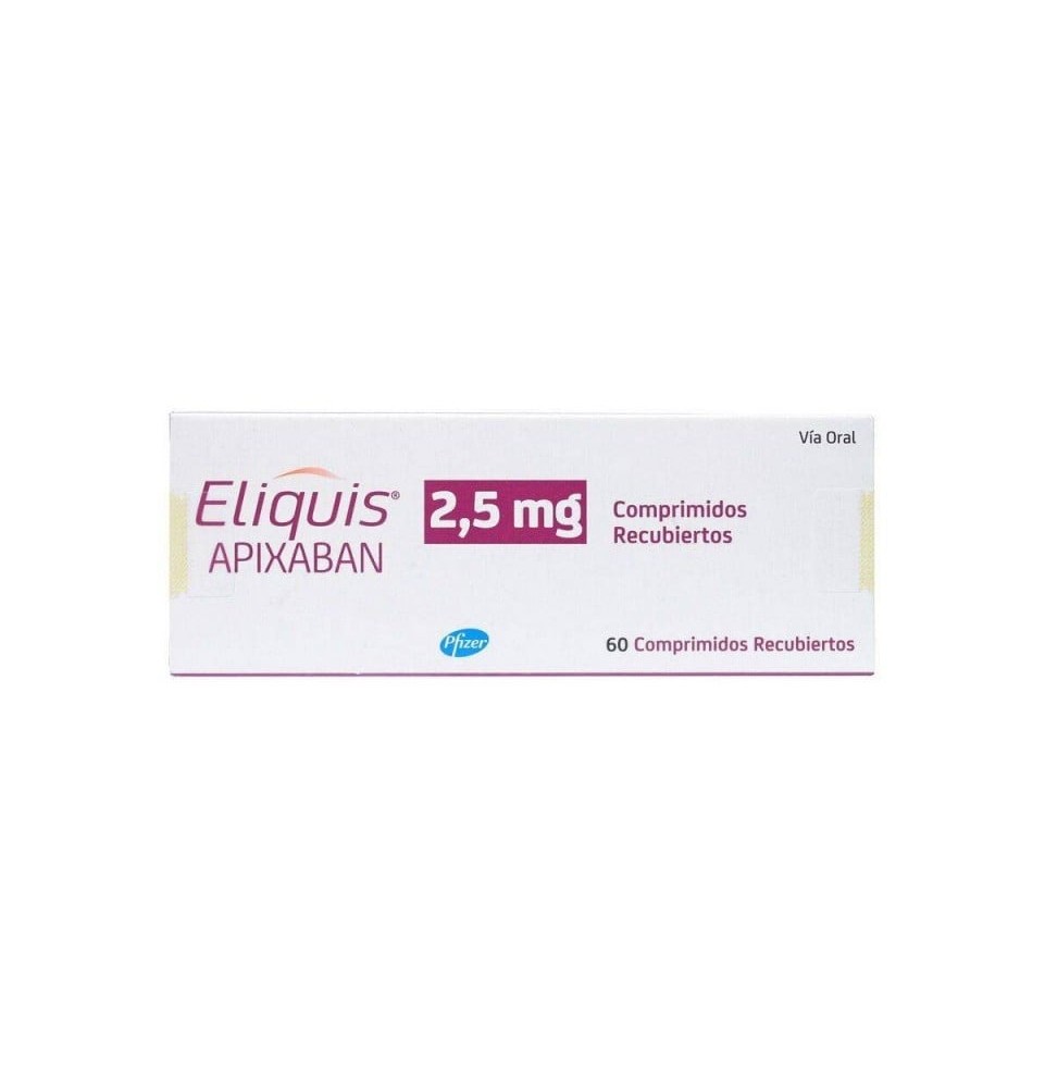 Eliquis 2,5 mg x 60 comprimidos