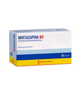 Mirtazapina 30 mg x 30 comprimidos