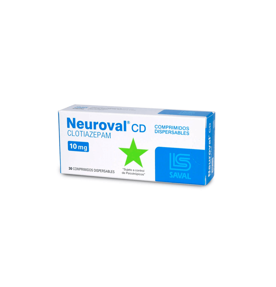 NEUROVAL CD 10 MG X 30 COMPRIMIDOS