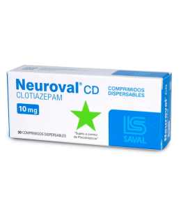 NEUROVAL CD 10 MG X 30 COMPRIMIDOS
