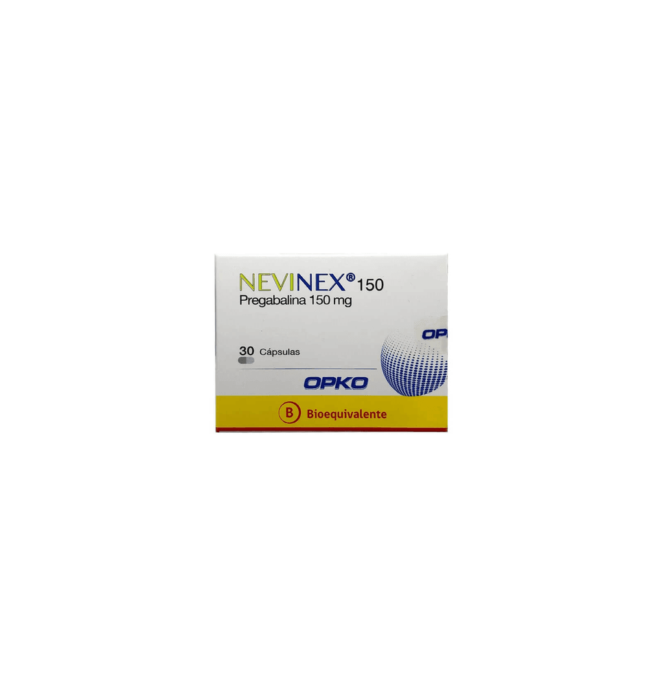 NEVINEX 150 MG X 30 CÁPSULAS (BE)