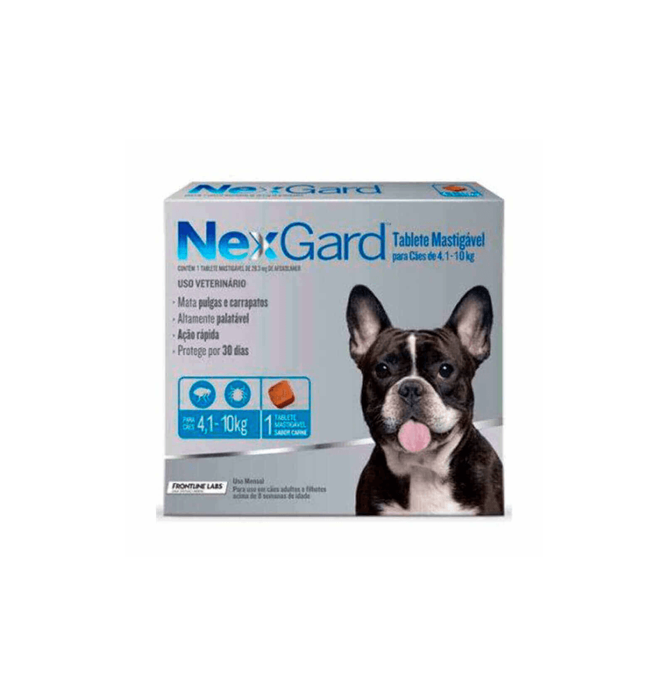 NEXGARD 4-10 KG 28,3 MG X 1 UND