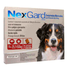 NEXGARD 25-50 KG 136 MG X 1...