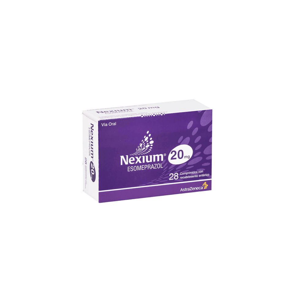 NEXIUM 20 MG X 28 COMPRIMIDOS CON RECUBRIMIENTO ENTÉRICO