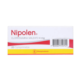 NIPOLEN 4 MG X 20 COMPRIMIDOS