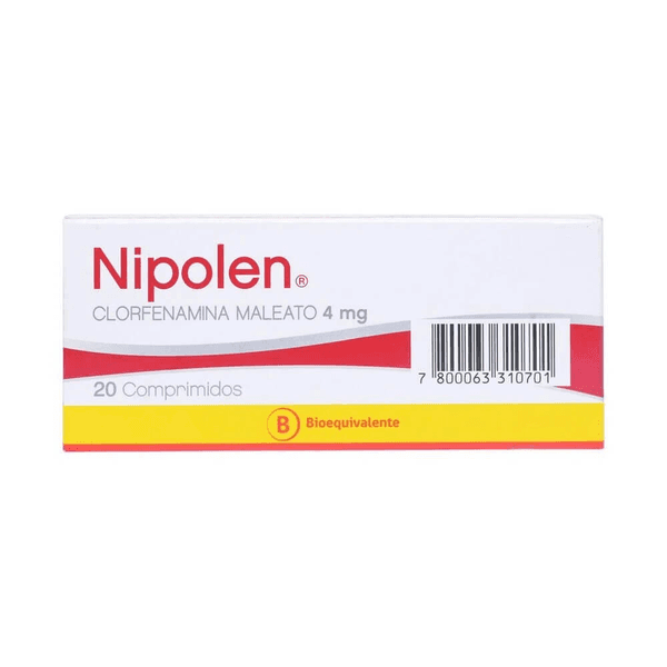 NIPOLEN 4 MG X 20 COMPRIMIDOS