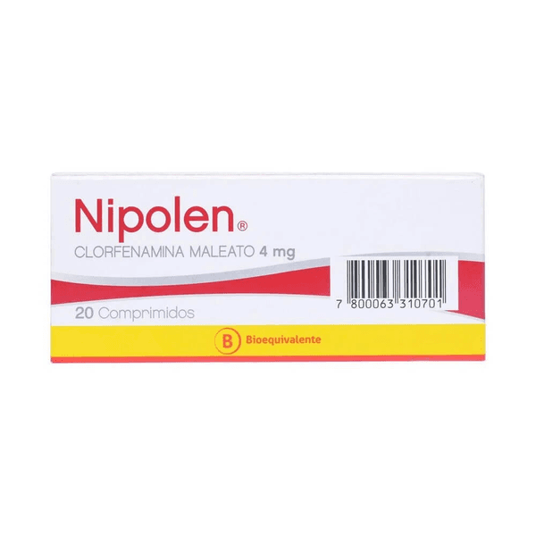 NIPOLEN COM 4 MG X 20