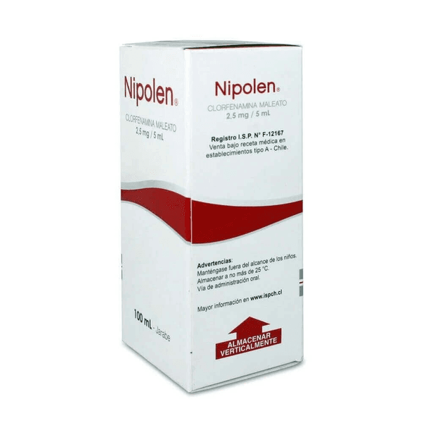 NIPOLEN 2,5 MG/ML X 100 ML JARABE