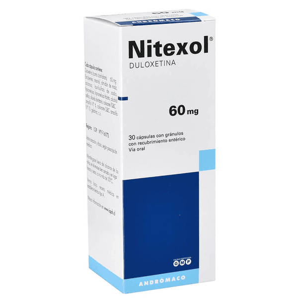 NITEXOL CAP 60 MG X 30