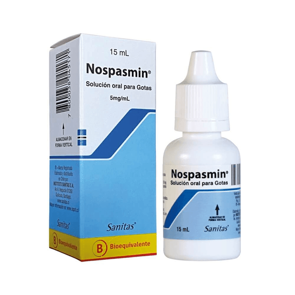 NOSPASMIN GTS X 15 ML