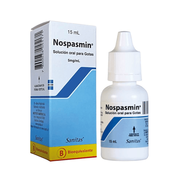 NOSPASMIN X 15 ML GOTAS