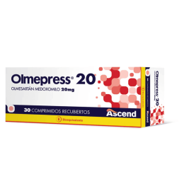 OLMEPRESS 20 MG X 30 COMPRIMIDOS ASCEND