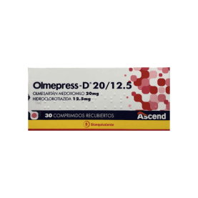 OLMEPRESS D 20/12,5 MG X 30...