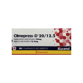 OLMEPRESS D COM 20/12,5 MG...