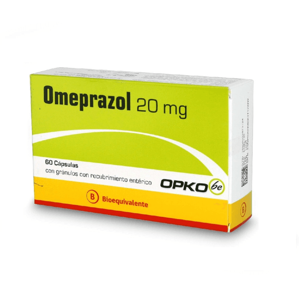 OMEPRAZOL 20 MG X 60 CÁPSULAS OPKO (BE)
