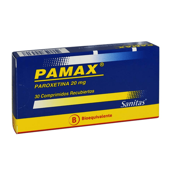 PAMAX 20 MG X 30 COMPRIMIDOS RECUBIERTOS (BE)