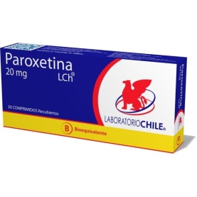 PAROXETINA 20 MG X 30...
