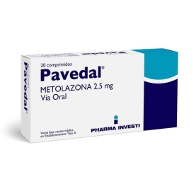 PAVEDAL COM 2,5 MG X 20