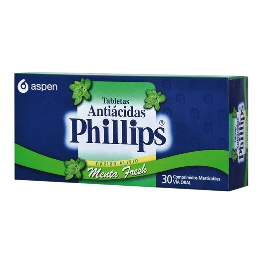 PHILLIPS MENTA  X  30 COMPRIMIDOS