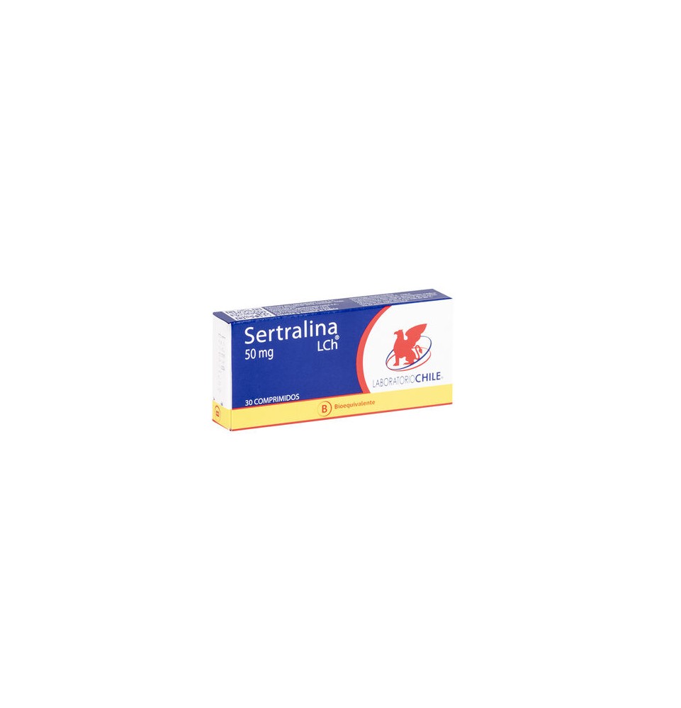 SERTRALINA 50 MG X 30 COMPRIMIDOS (BE)